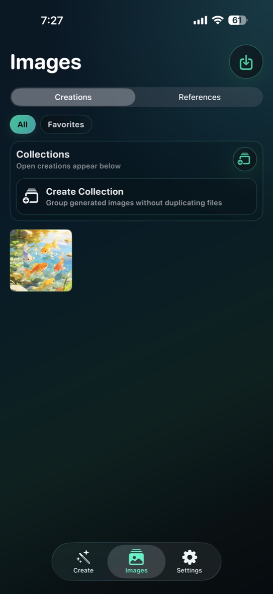 DreamForge creations area