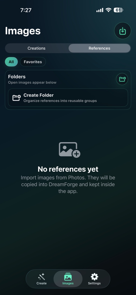 DreamForge references area